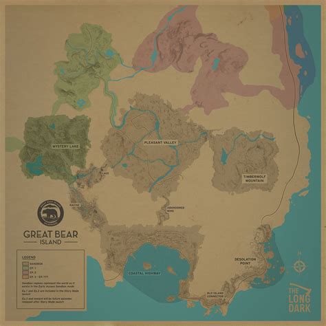 the long dark|the long dark map.